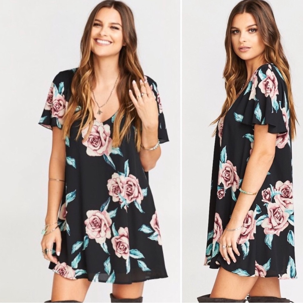 Show Me Your Mumu Kylie Dress in Flower Hour